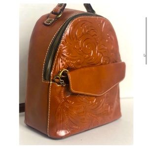 Patricia Nash tooled leather montioni backpack